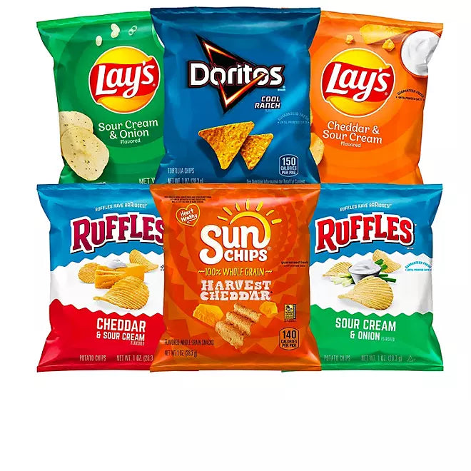 Frito Lay Cool & Tangy Variety 1oz (Box of 50)