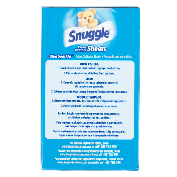 Snuggle Dryer Sheets 2ct (100/Case)