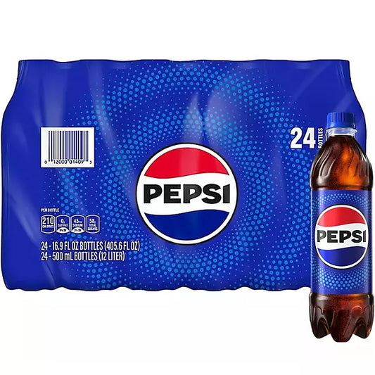 Pepsi 16.9oz (Pack of 24)