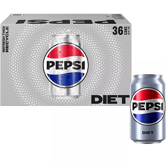 Diet Pepsi 12oz (Box of 36)