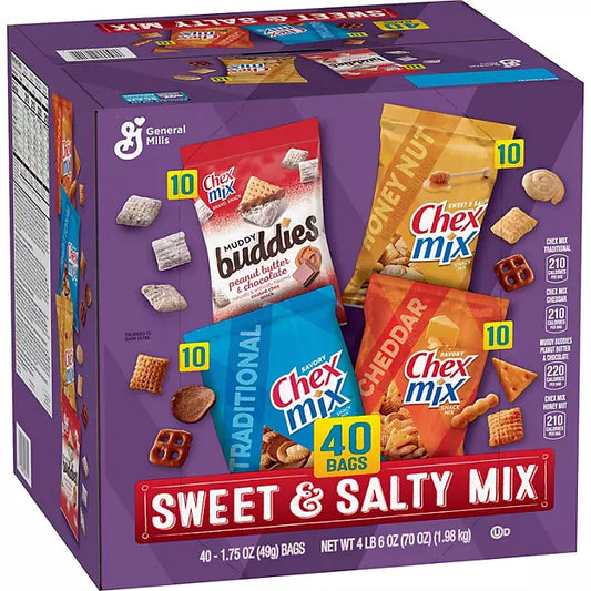 Chex Mix Sweet & Salty 1.75 oz (Box of 40)