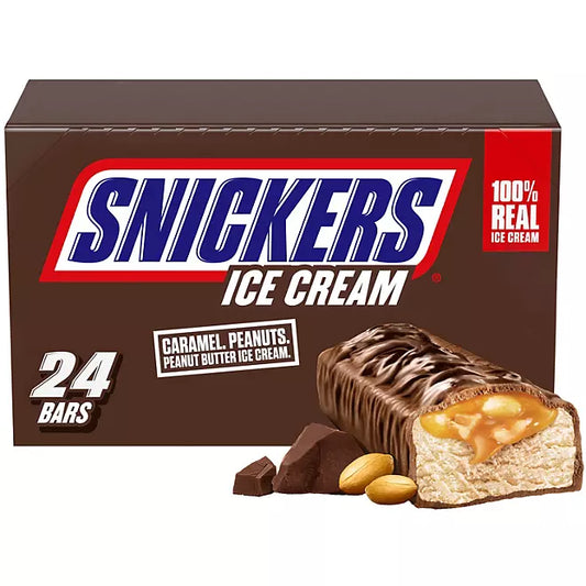 SNICKERS Ice Cream Bars 2oz (Box of 24)