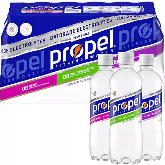 Propel Electrolytes Water 16.9 fl oz (Pack of 24)