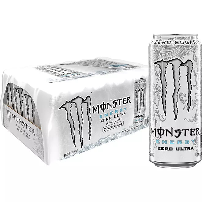 Monster Energy Zero Ultra 16 fl oz (Pack of 24)