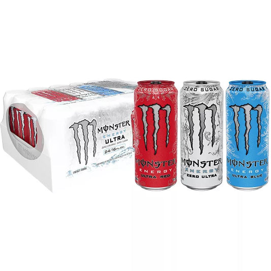 Monster Energy Ultra Variety 16 oz (Pack of 24)