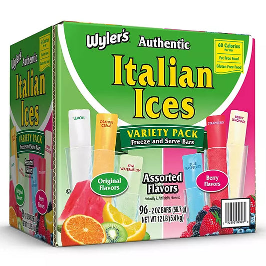 Authentic Italian Ices 2oz (Box of 96)