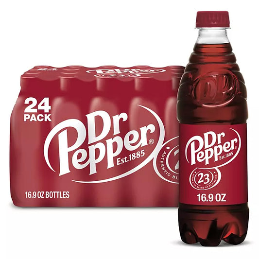 Dr Pepper 16.9oz (Pack of 24)