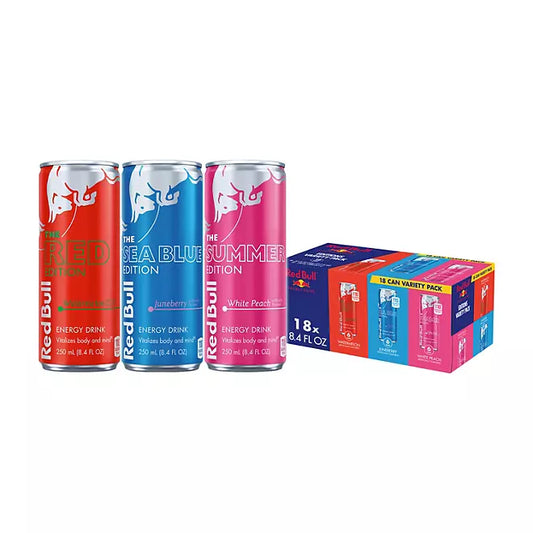 Red Bull Variety 8.4oz (Pack of 18)