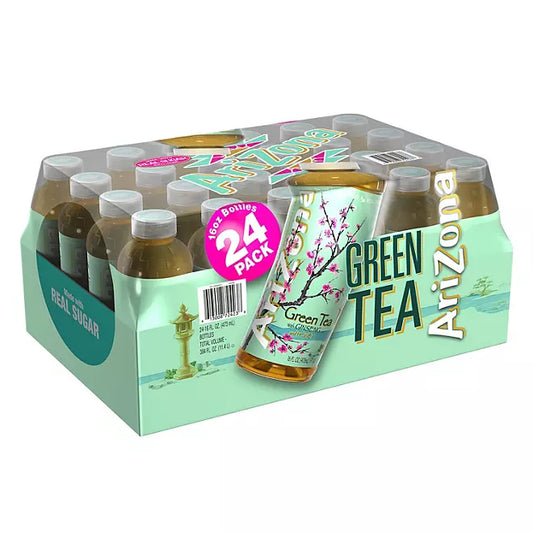 Arizona Green Tea 16oz (Pack of 24)