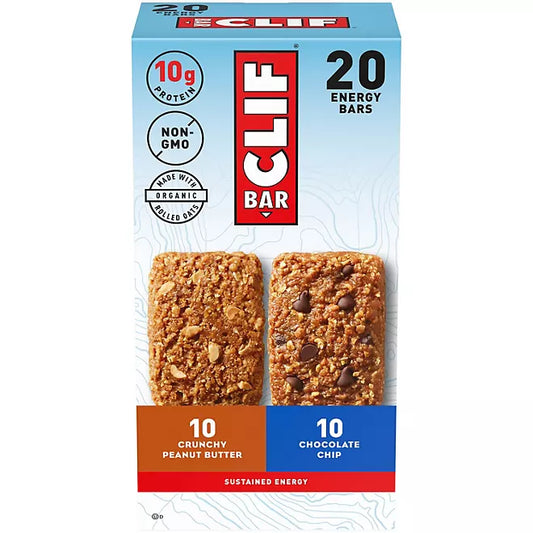 CLIF Bar Variety 2.4 oz (Box of 26)
