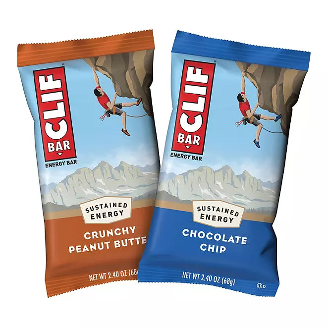 CLIF Bar Variety 2.4 oz (Box of 26)
