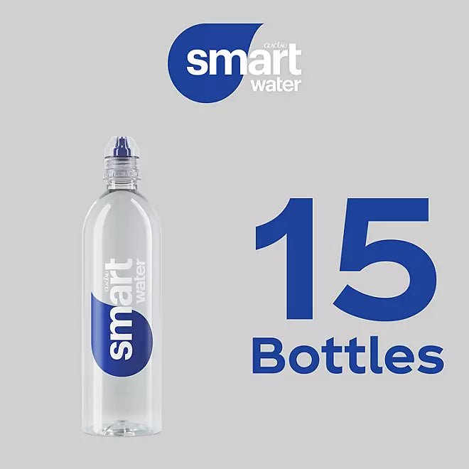 Smart Water 23.7 fl oz (Pack of 15)