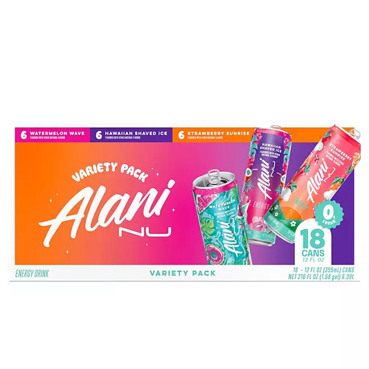 Alani Nu Energy Summer 12oz (Pack of 18)