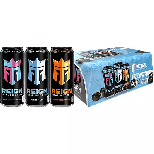 Reign Total Body Energy Variety 16 oz (Pack of 24)
