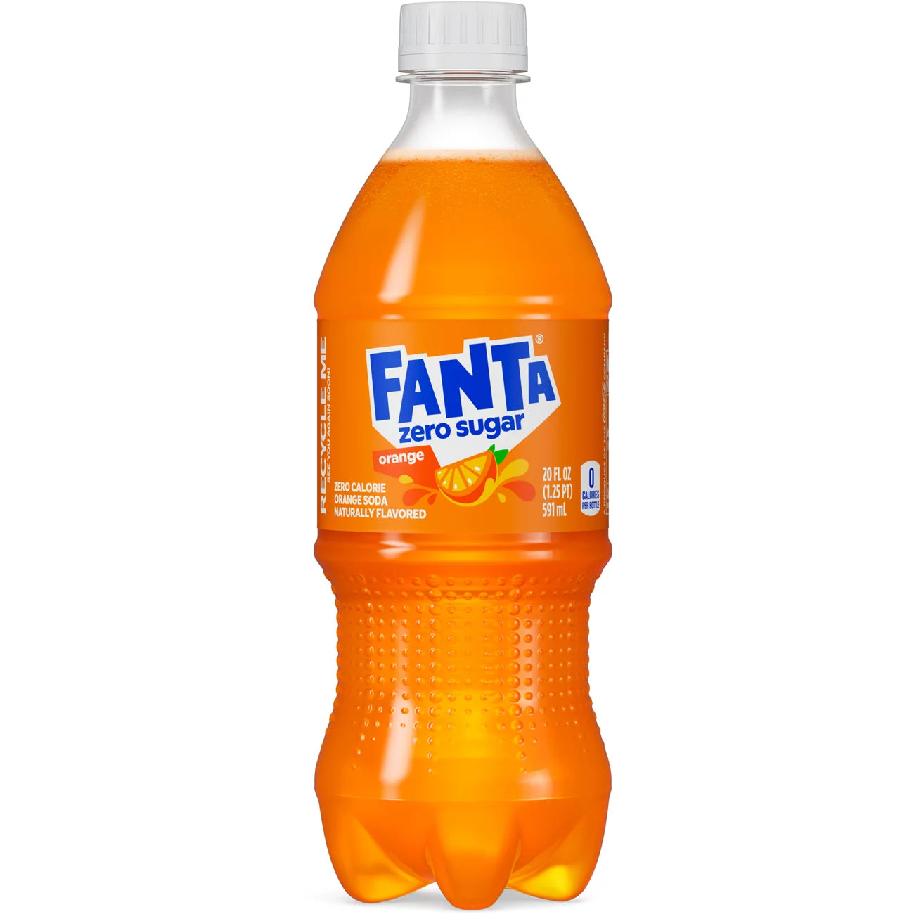 Fanta Zero Sugar 20oz (Pack of 24)