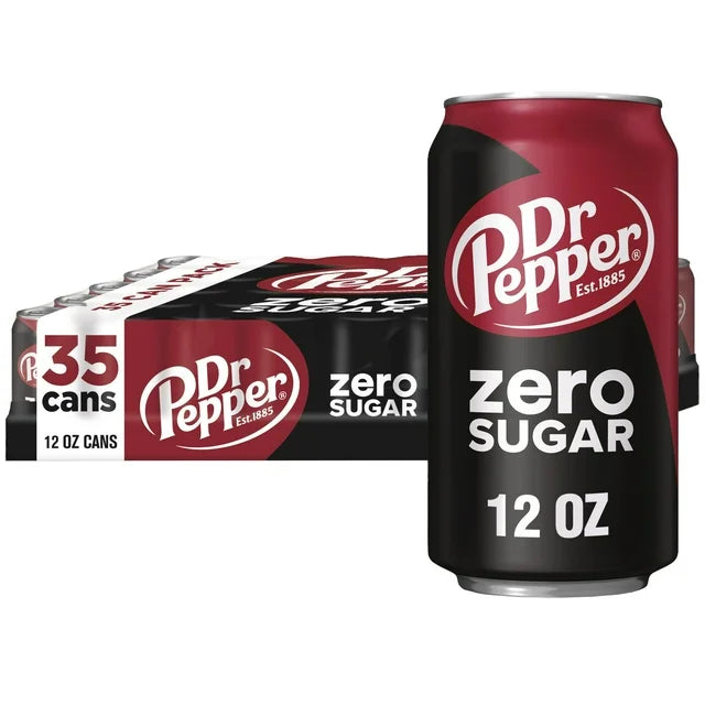 Dr Pepper Zero Sugar 12oz (Box of 35)