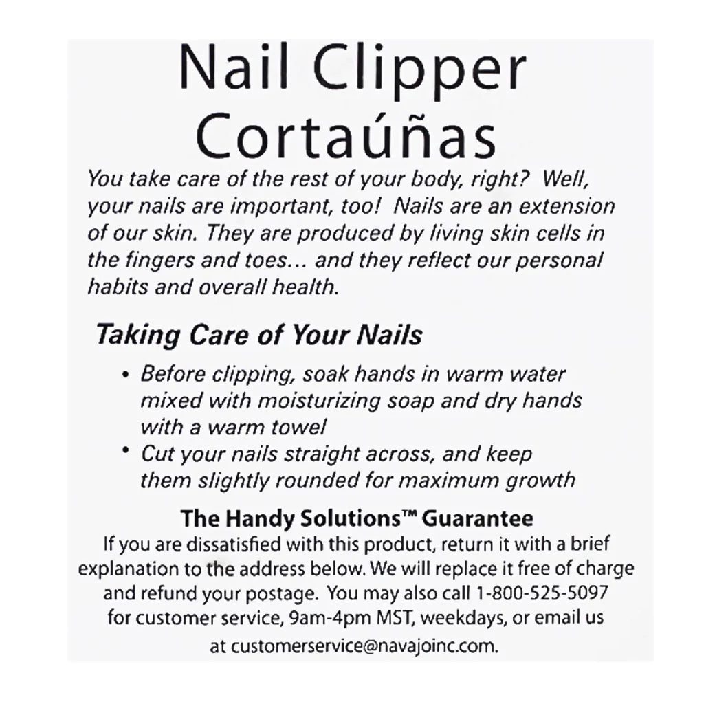 Handy Solutions Nail Clippers Carded (1ct)