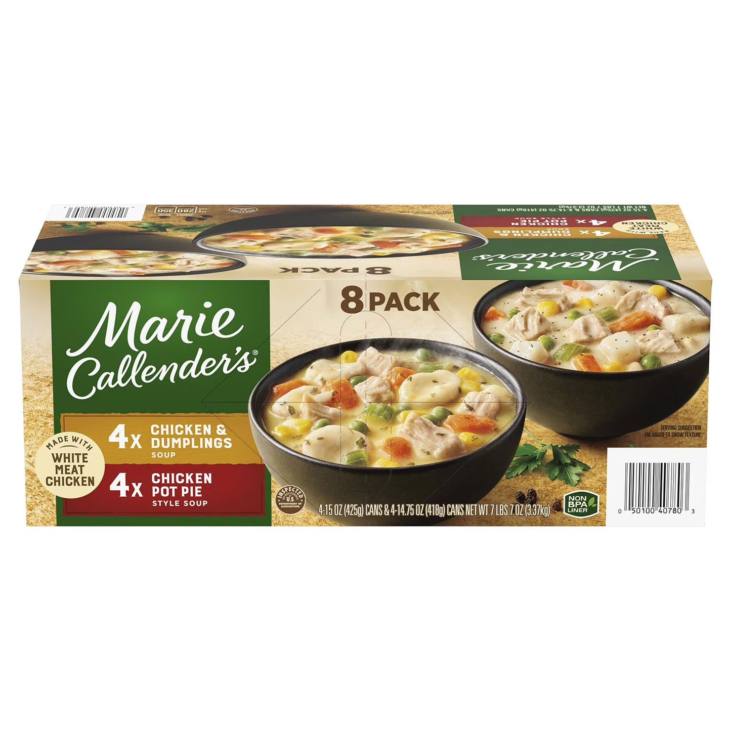 Marie Callender's Chicken Variety Soup (Box of 8)