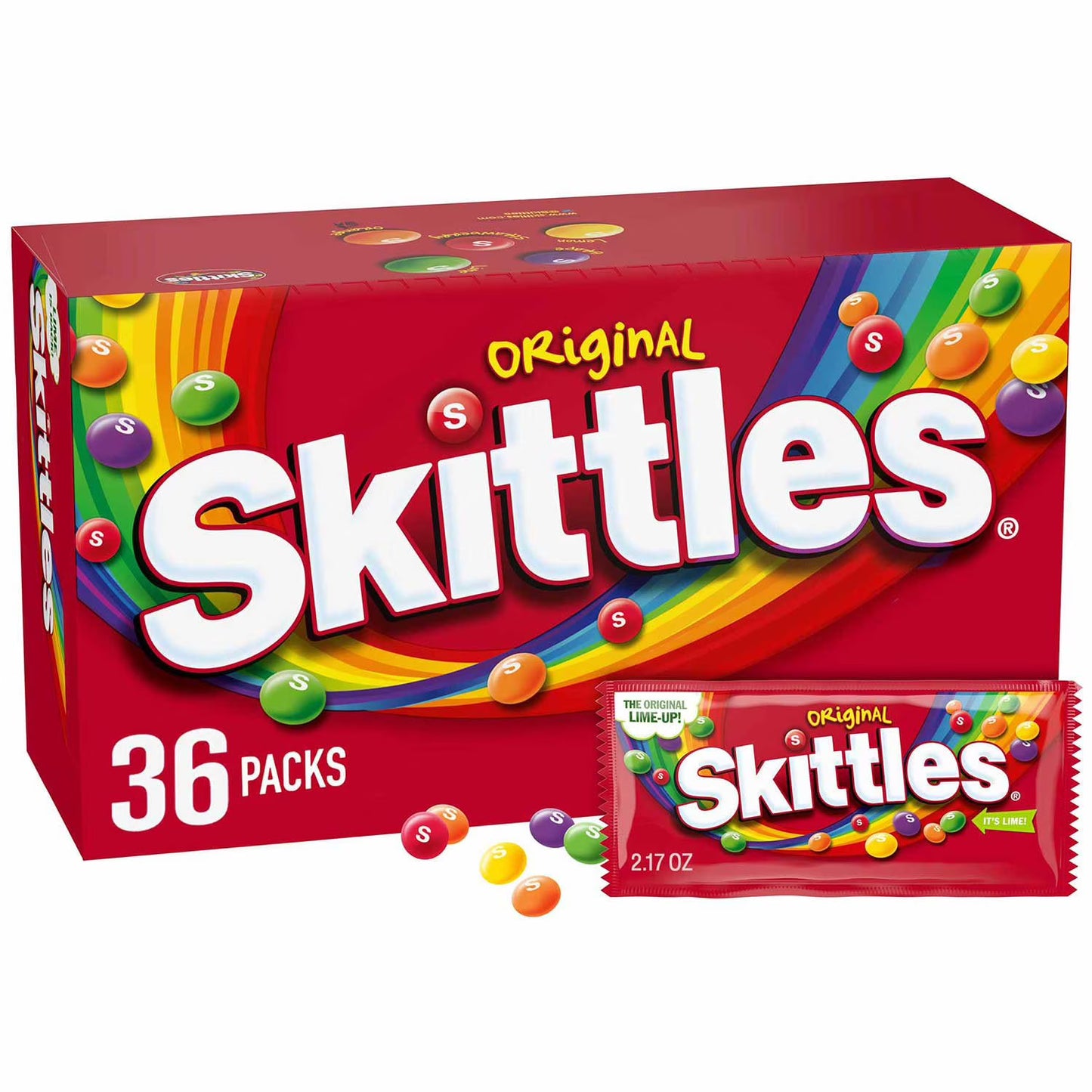Skittles Original 2.17oz (Box of 36)