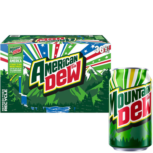 Mountain Dew 12oz (Box of 36)