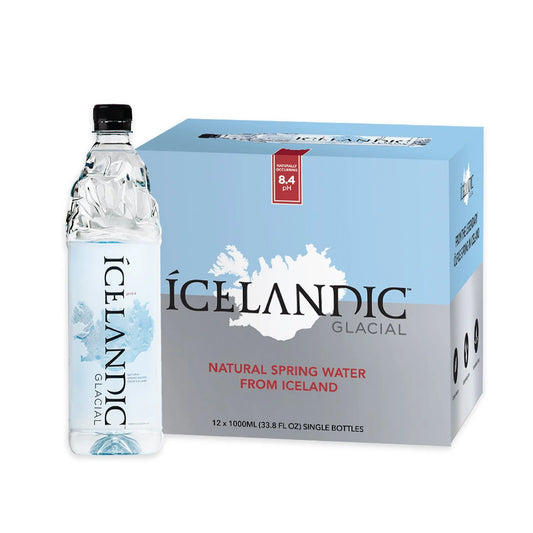 Icelandic Glacial Natural Spring Water 1 Liter (Box of 12)