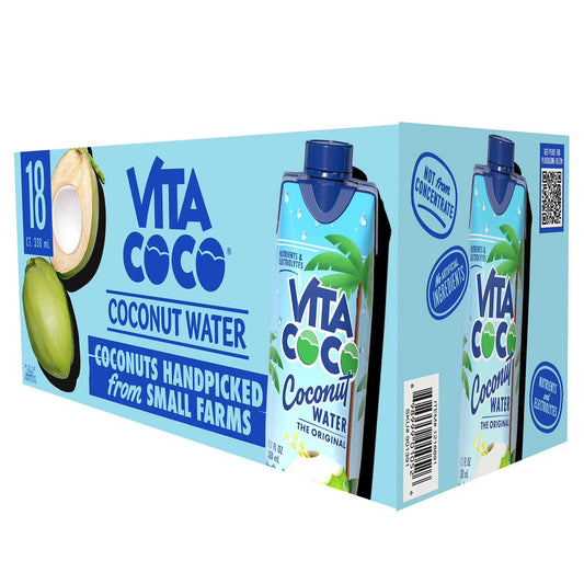 Vita Coco Coconut Water 11.1oz (Box of 18)