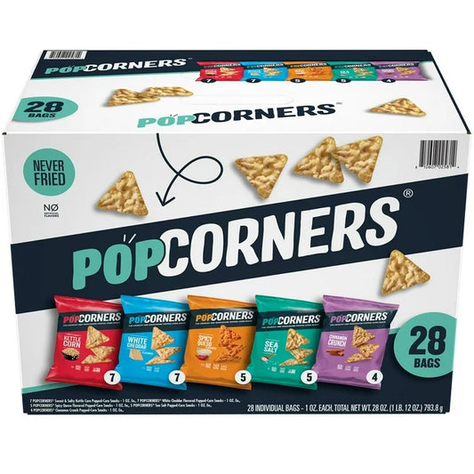 PopCorners Variety Pack Chips 1oz (Box of 28)