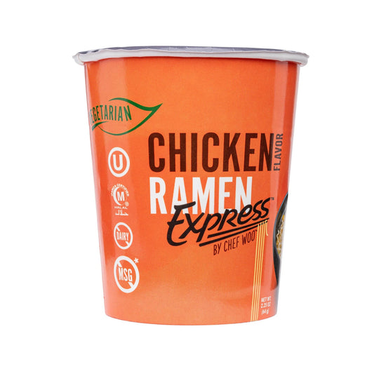 Chef Woo's Vegetarian Chicken Ramen (Pack of 24)