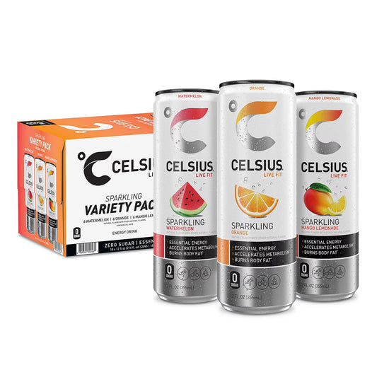 Celsius Sparkling Core 12oz (Box of 18)