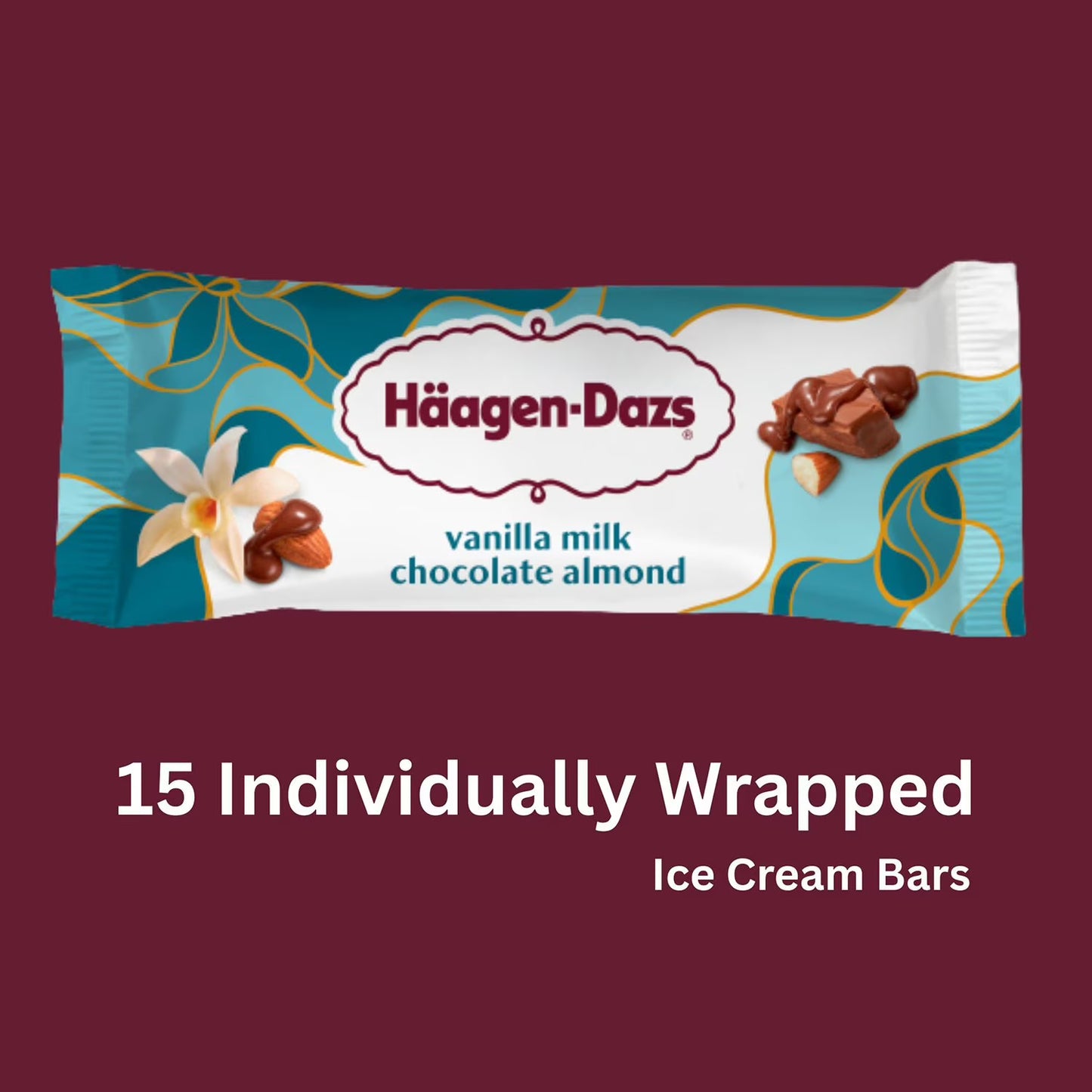 Haagen-Dazs Ice Cream Bars (Box of 15)