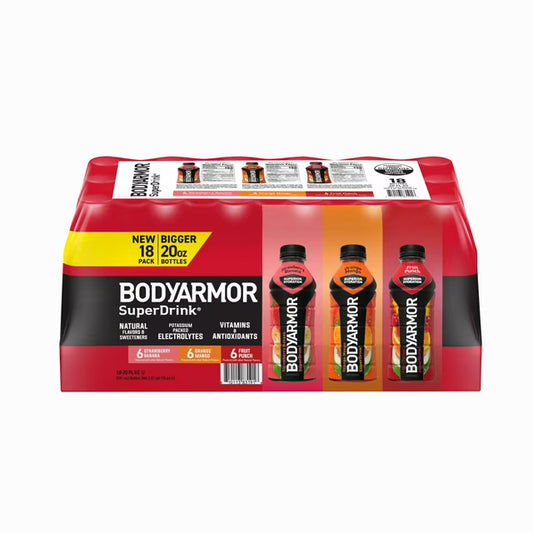 BODYARMOR Sports Drink Variety 20oz (Pack of 18)