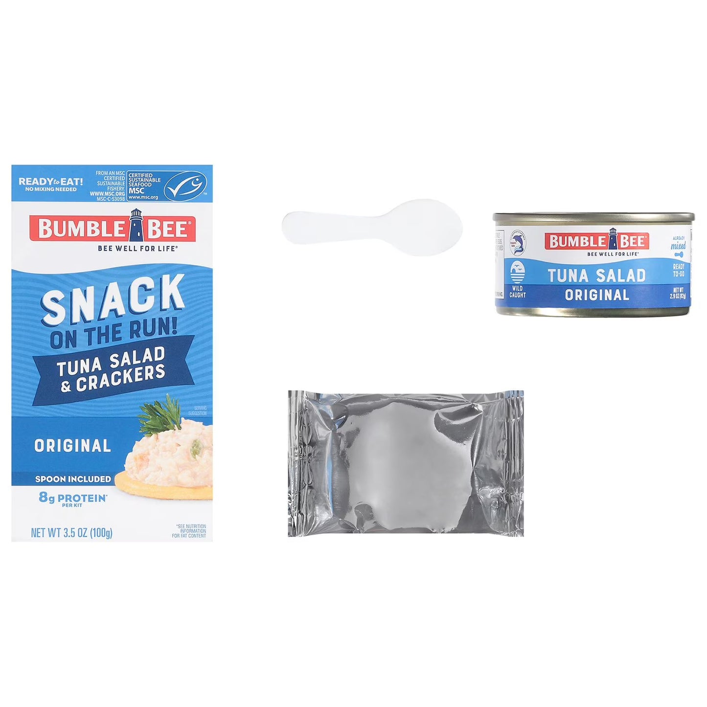 Bumble Bee Tuna Salad & Crackers 3.5oz (Pack of 9)
