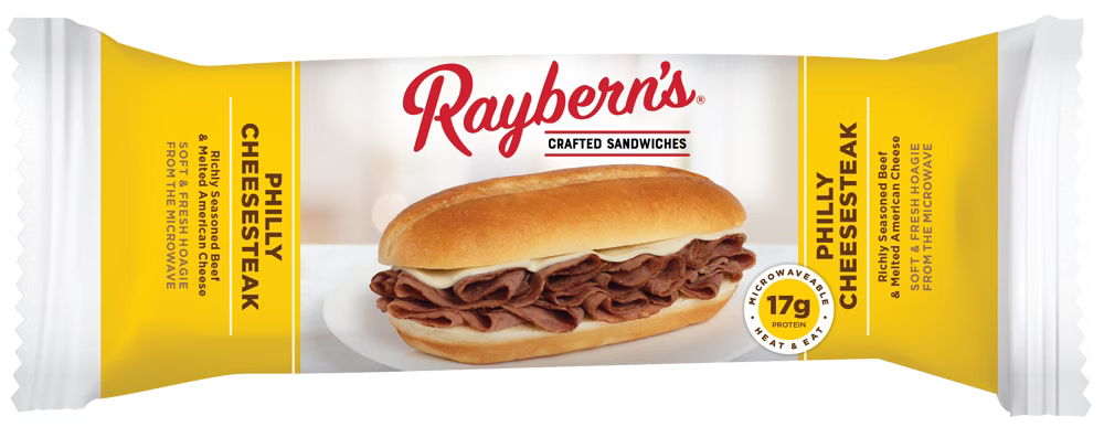 Raybern's Philly Cheesesteak 5.6oz (Box of 6)