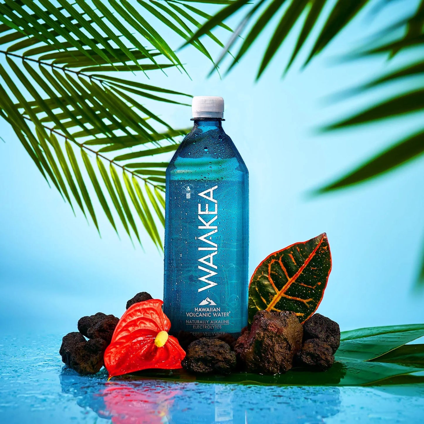 Waiakea Hawaiian Volcanic Water 1 Liter (Box of 12)