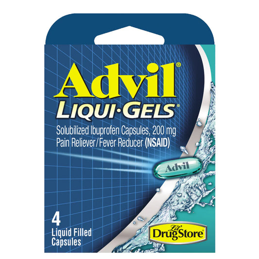 Advil Liquid Gel 4ct (Pack of 15)