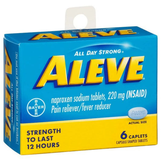 Aleve 6ct (Pack of 15)