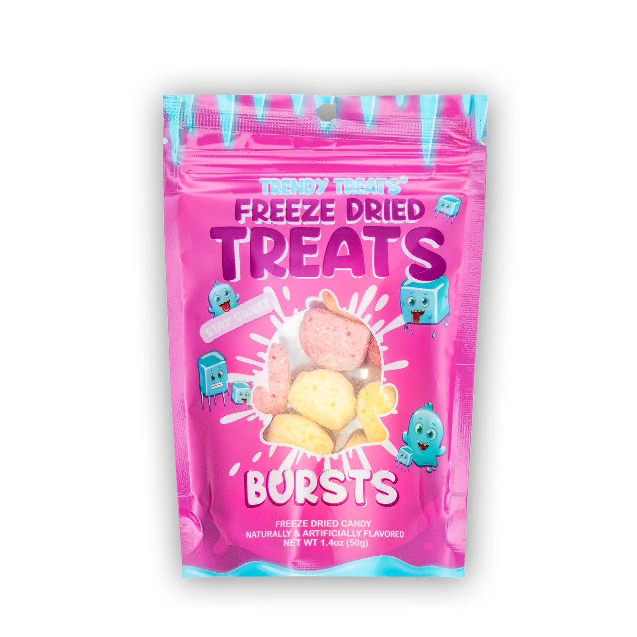 Freeze Dried Mini Star Bursts 1.4oz (Pack of 12)