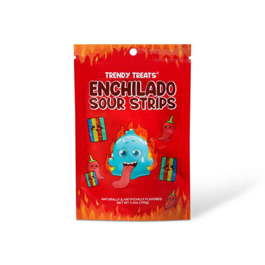 Mini Chamoy Sour Strips 3.5oz (pack of 12)