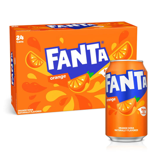Fanta Orange Soda 12oz (Box of 24)