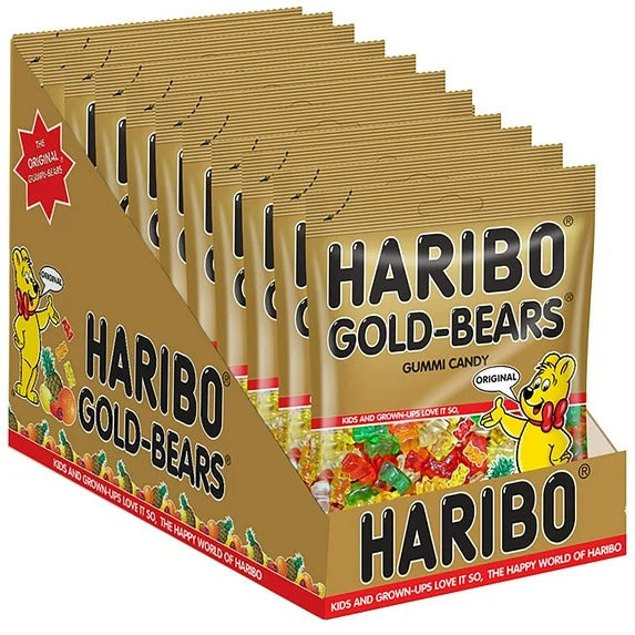 Haribo Gummi Bears 5oz (Pack of 12)