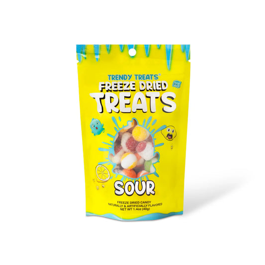 Freeze Dried Sour Rainbow Candy 1.4oz (Pack of 12)
