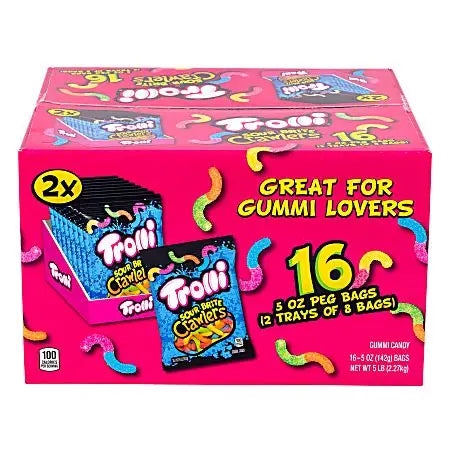 Trolli Sour Crawlers 5oz (Box of 16)