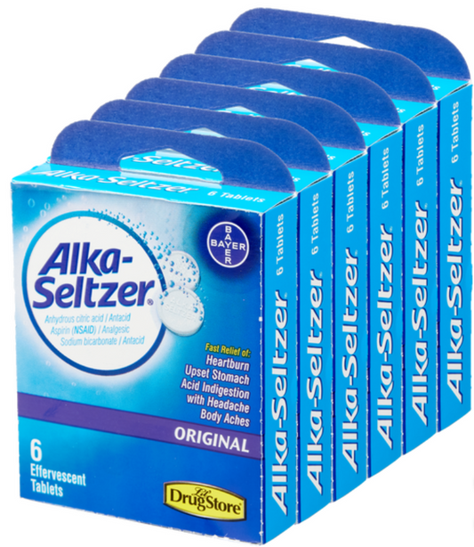 Alka-Seltzer 6ct (Pack of 12)