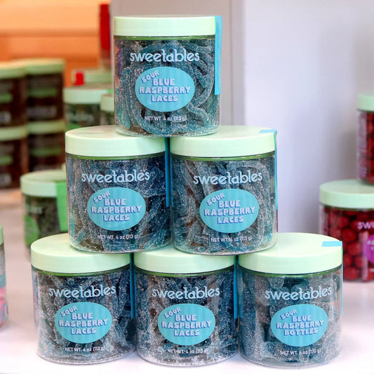 Sweetables Sour Blue Raspberry Laces