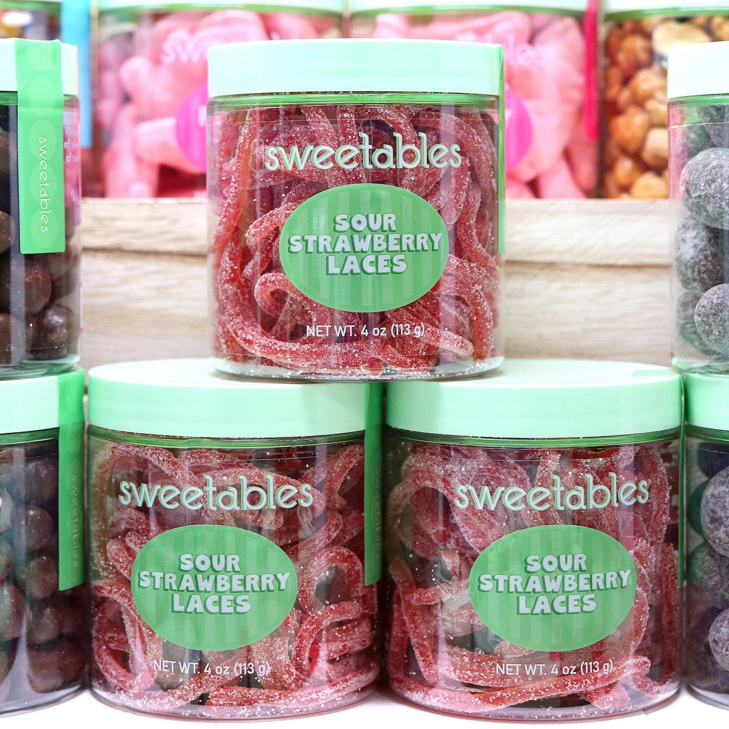 Sweetables Sour Strawberry Laces