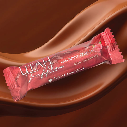 Raspberry Milk Chocolate Truffle Bar (Box of 24)