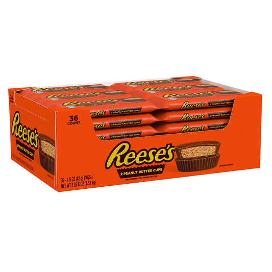 REESE'S Peanut Butter Cups 1.5oz (Box of 36 pk)