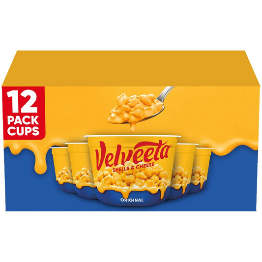 Velveeta Mac & Cheese Cups 2.39 oz (Box of 12)