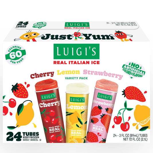 Luigi's Italian Ice Variety (Box of 24)