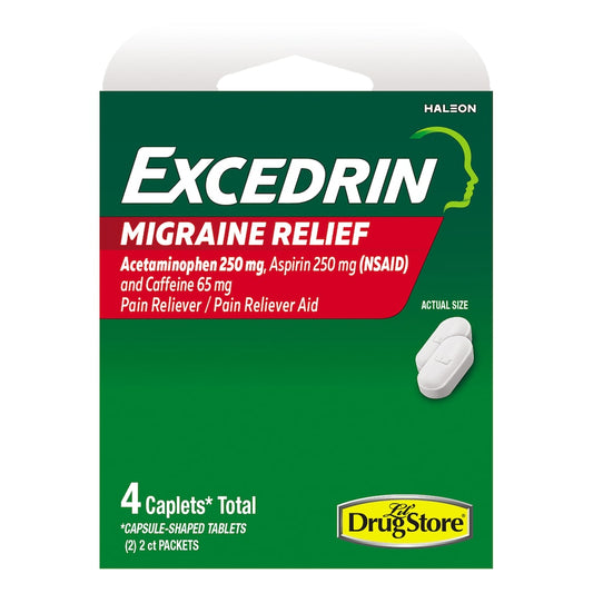 Excedrin Migraine Relief 4ct (Pack of 15)